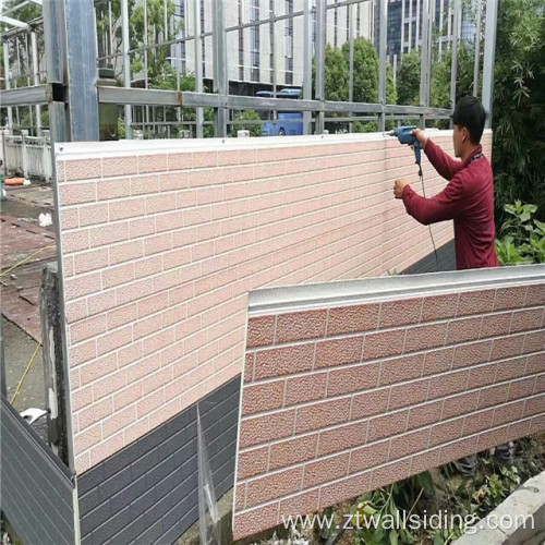 Pu Foam Insulated Decorative Exterior Wall Panels